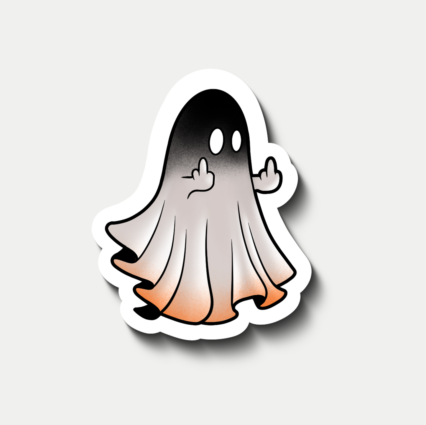 FCK Ghost - Sticker - B Ware
