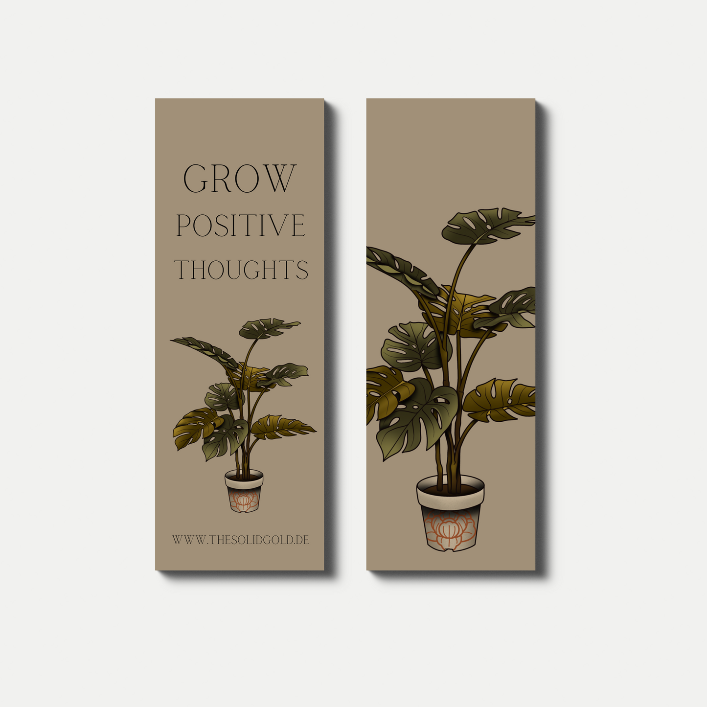 Positive Thoughts - Bookmark