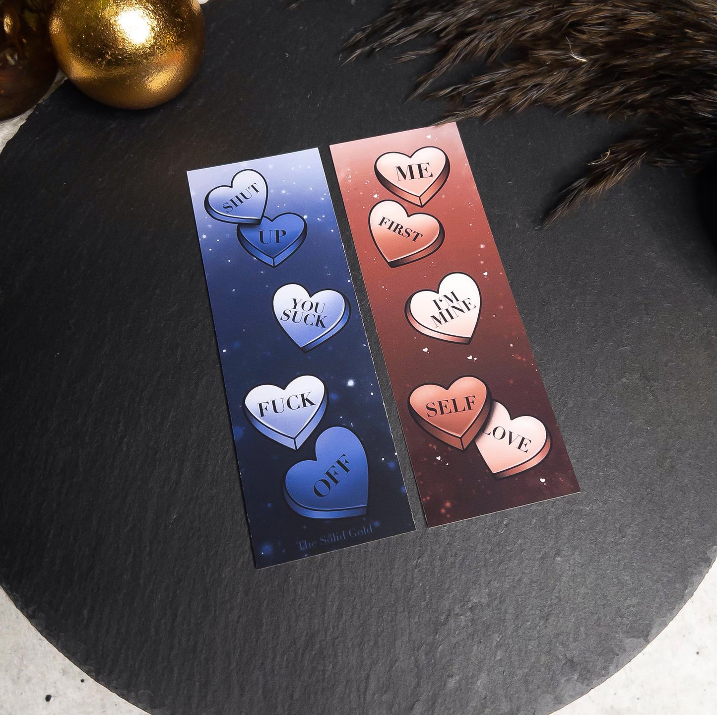 Candy Hearts - Bookmark